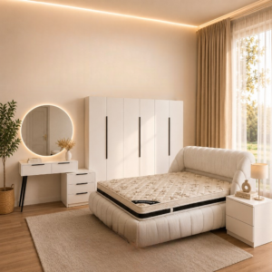 غرفة نوم متكاملة | تصميم عصري يلائم ذوقك