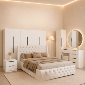 غـرفة نوم متكاملة | تصميم عصري يواكب ذوقك