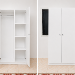 خزانة ملابس بابين | 2 Door Wardrobe